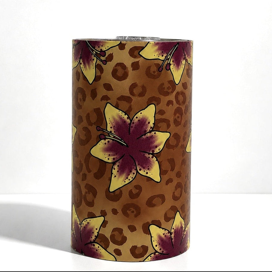 Leapord Bloom Wide Foil Roll
