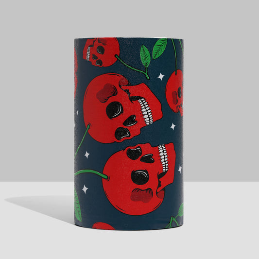Cherry Skulls Wide Foil Roll