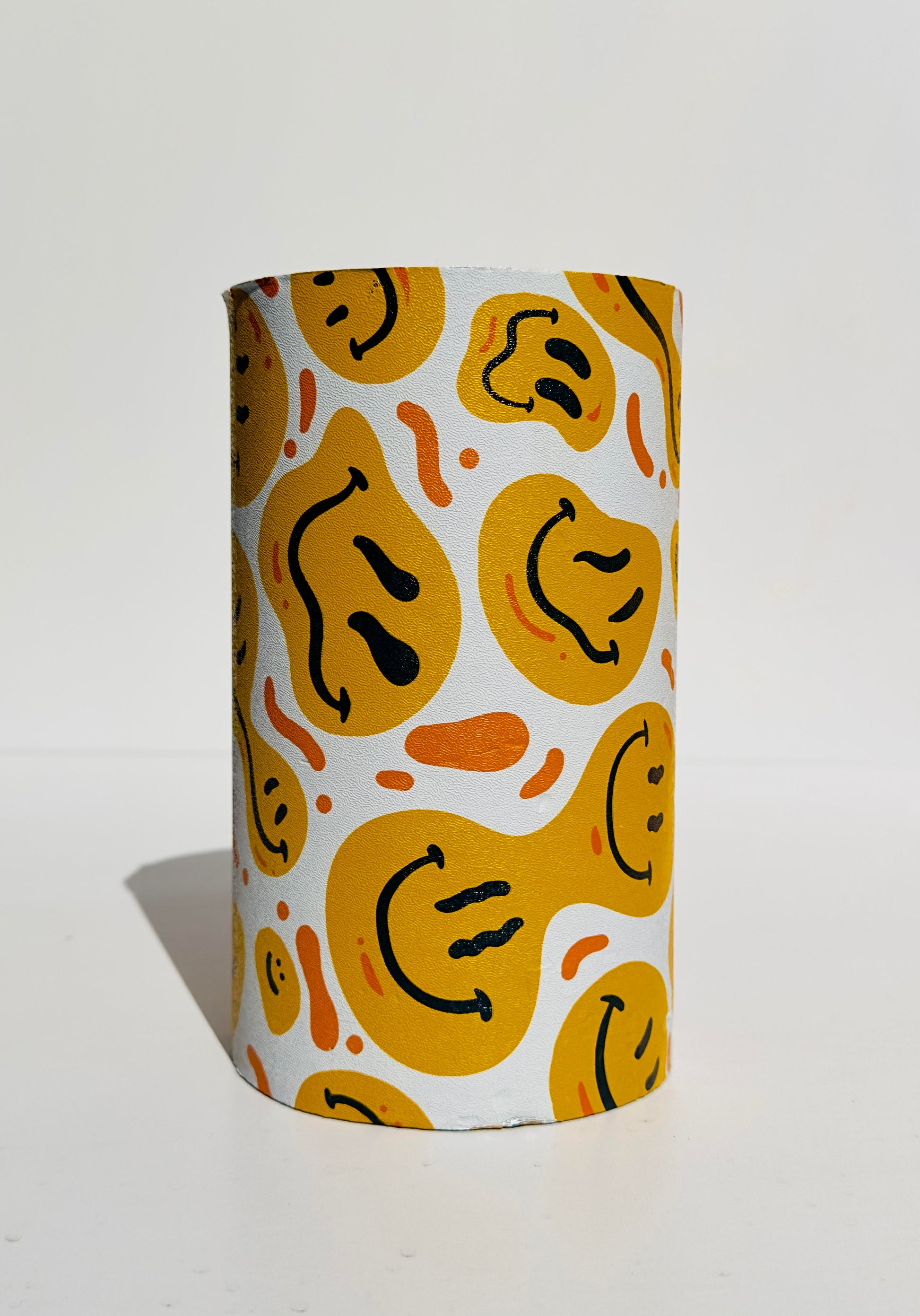 hairdressing wild foil roll with yellow smiley faces 